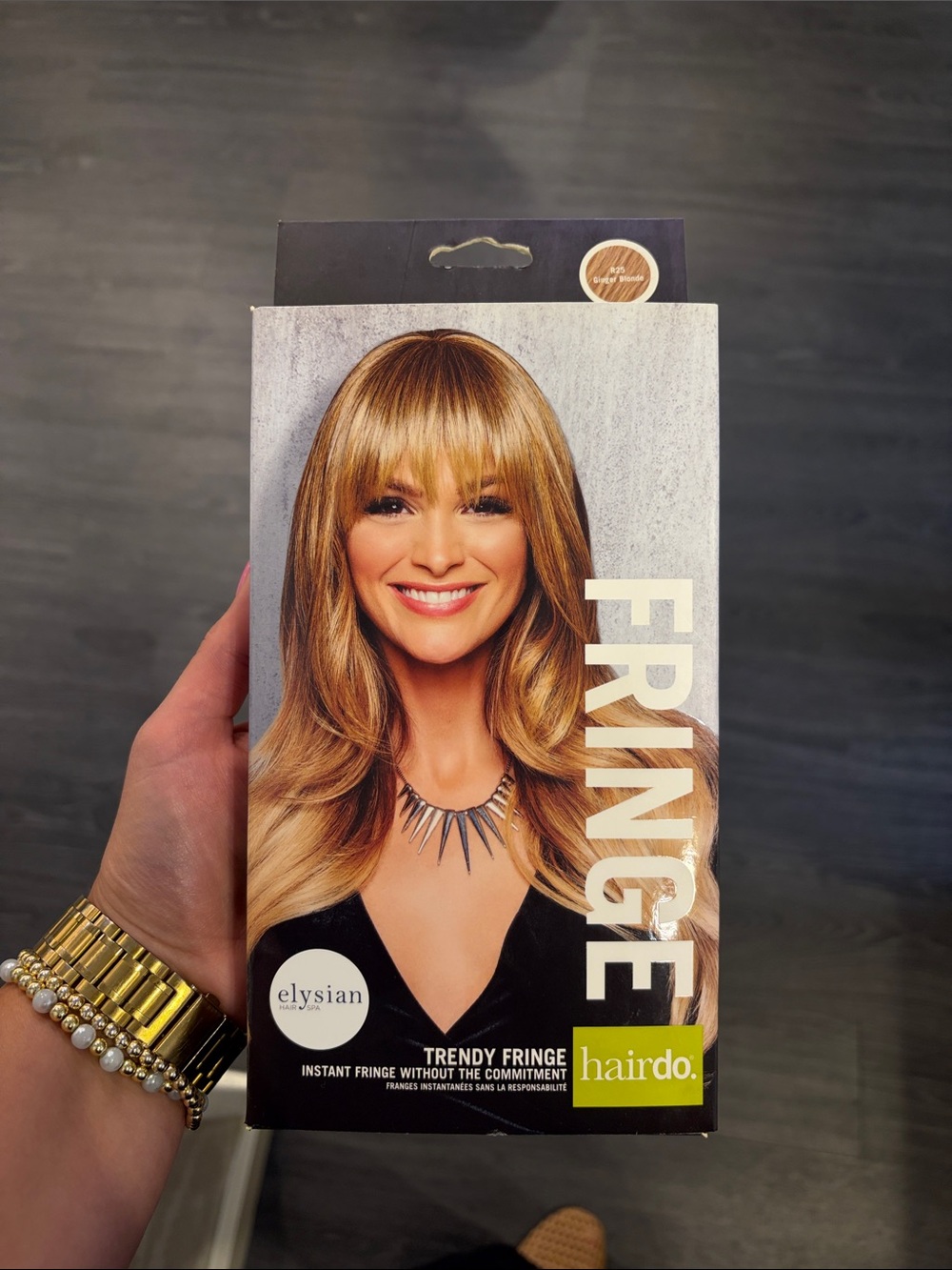Hairdo Elysian Trendy Fringe - Ginger Blonde
